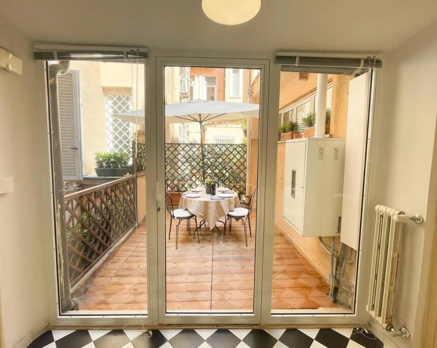 ローマBabuino Terraceアパートメント エクステリア 写真