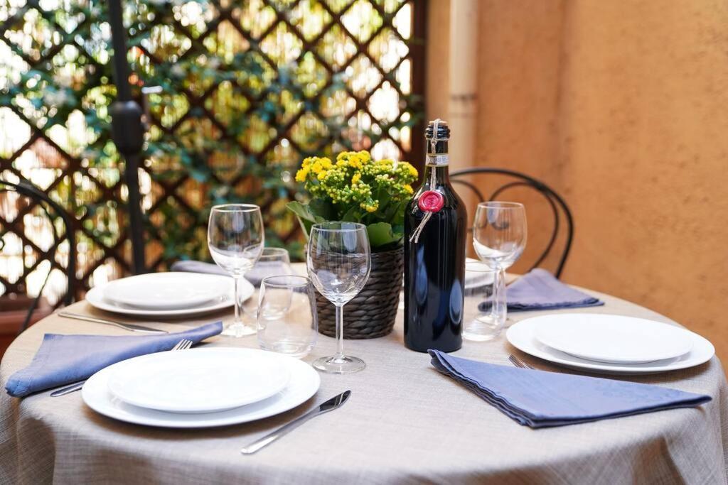ローマBabuino Terraceアパートメント エクステリア 写真