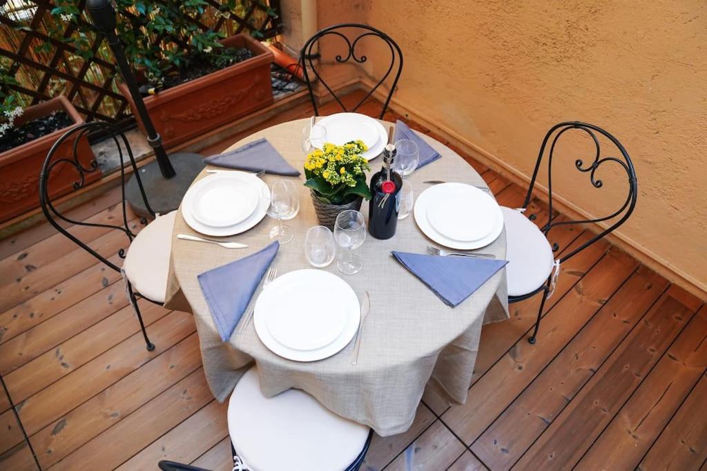 ローマBabuino Terraceアパートメント エクステリア 写真