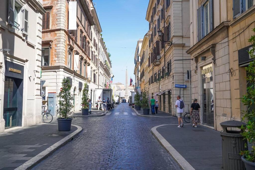 ローマBabuino Terraceアパートメント エクステリア 写真